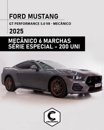 FORD MUSTANG 5.0 V8 GASOLINA GT PERFORMANCE MANUAL